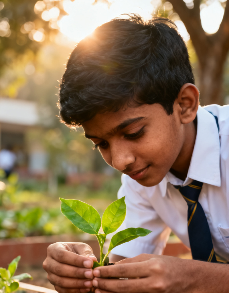 Awareness pillar — Vedam student